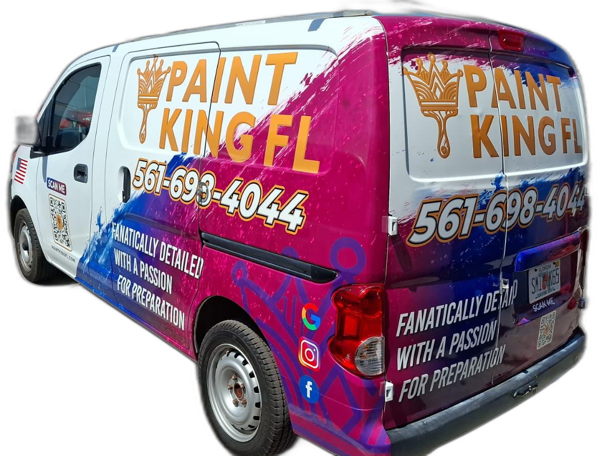 PaintKing Nissan NV200 fleet lineup